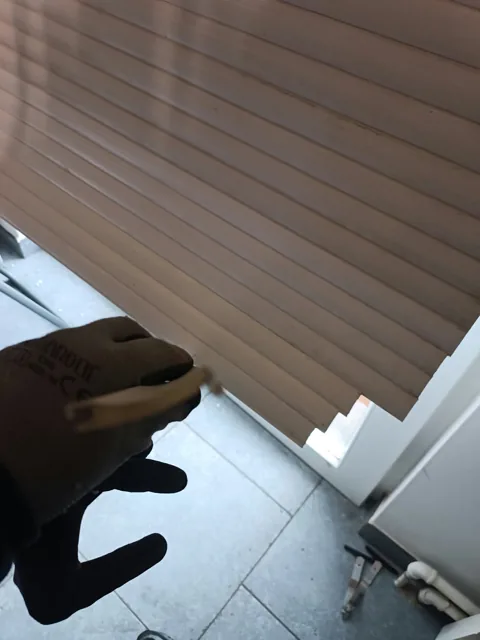 Autre vue du tablier pendant son examen